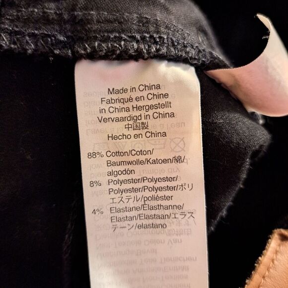 Madewell Black 9-Inch High-Rise Skinny Jeans Size 28 Everyday Comfort Denim - Picture 14 of 16